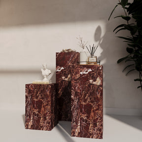 Clara Rosa Levanto Marble Plinth