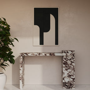 Brixton Calacatta Viola Console Table