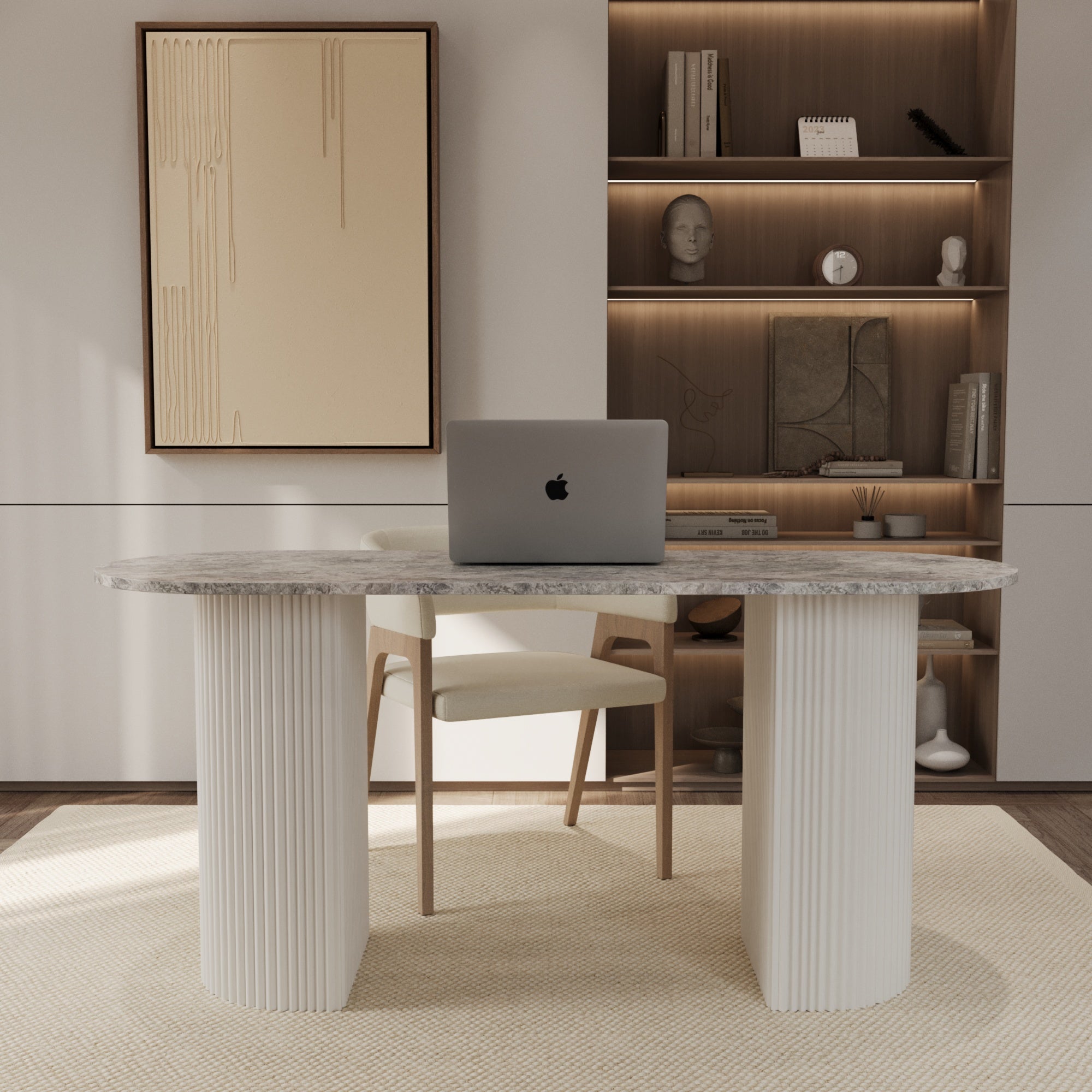 Palazzo Amazon Grey Desk