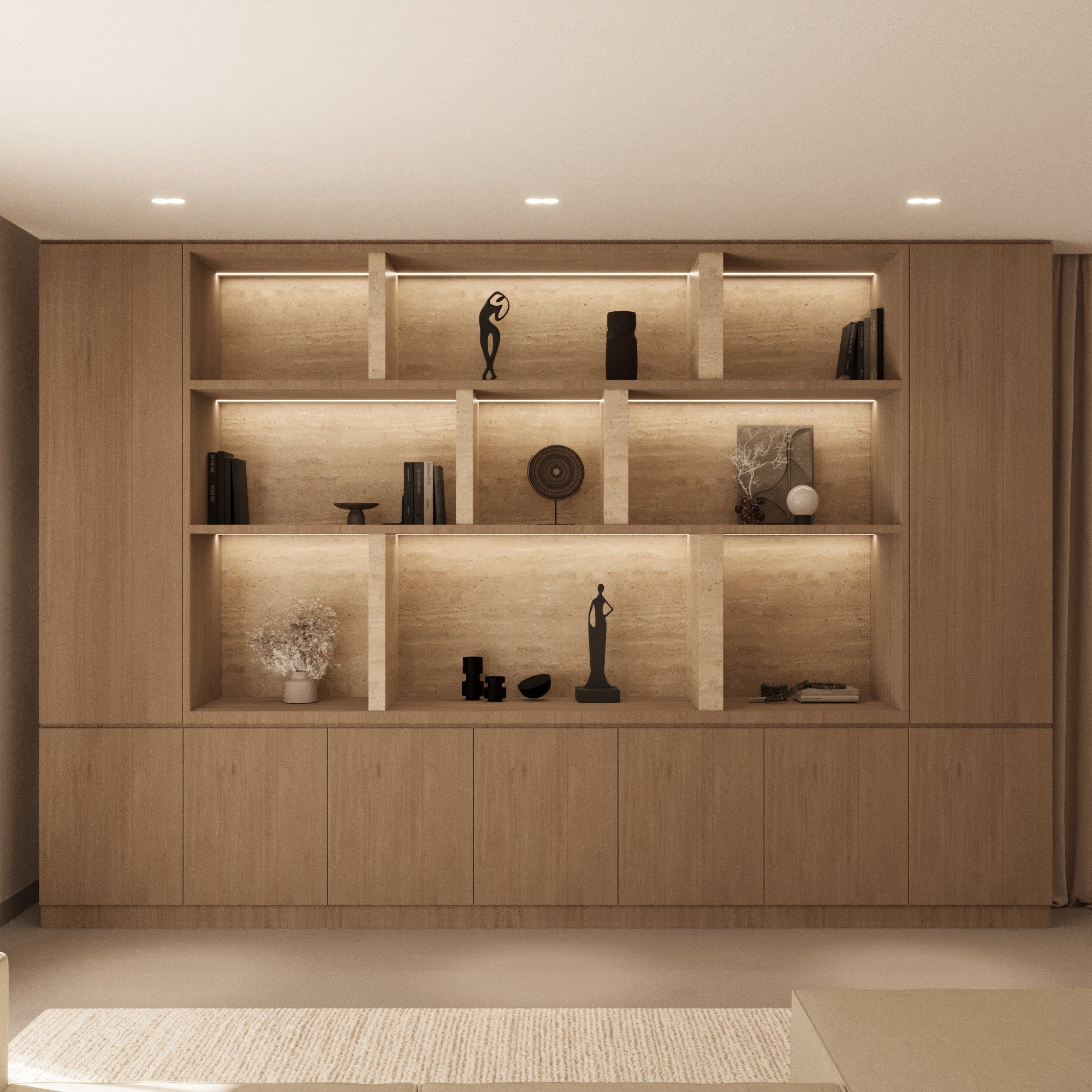 Sierra Travertine Display Unit