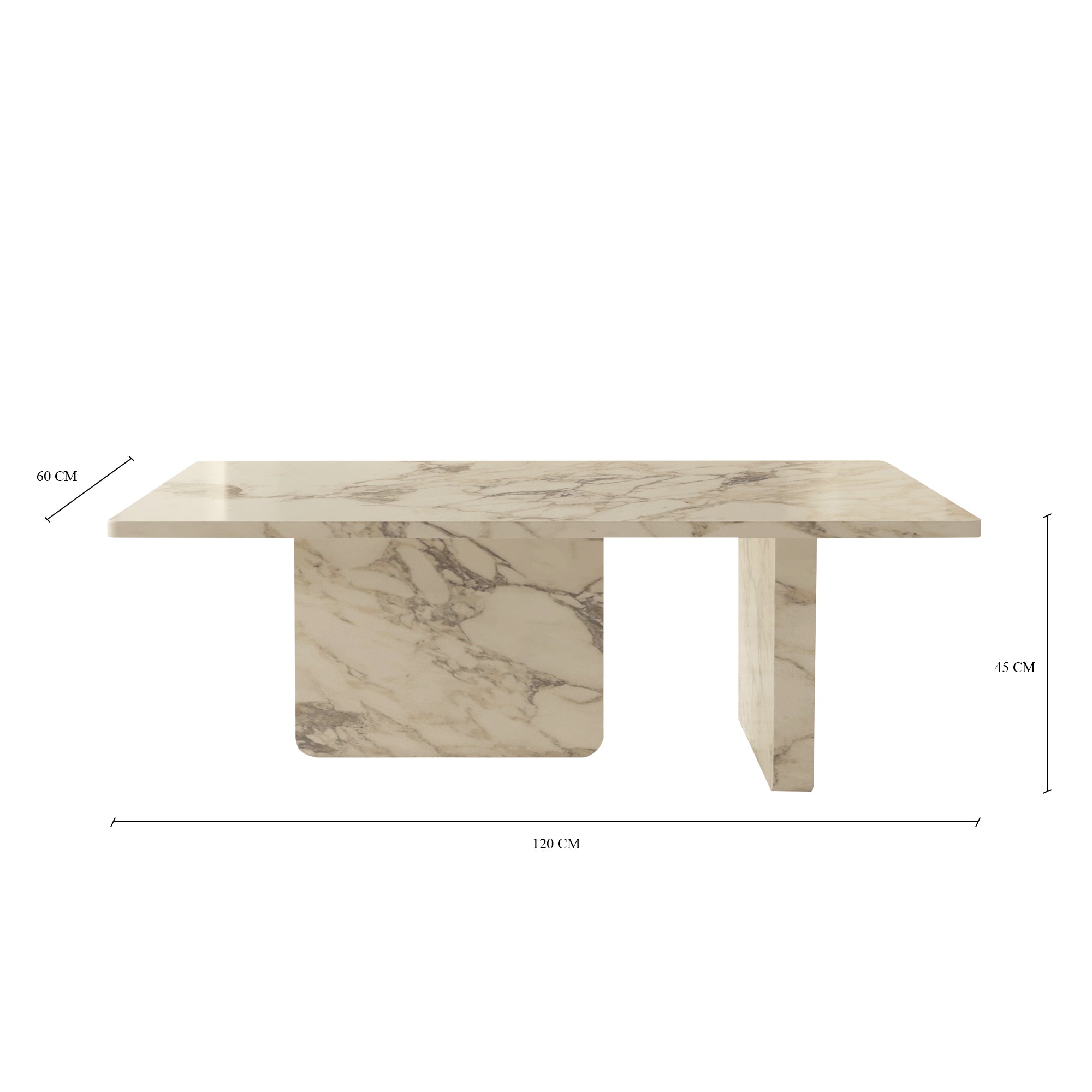 Ravello Arabescato Coffee Table