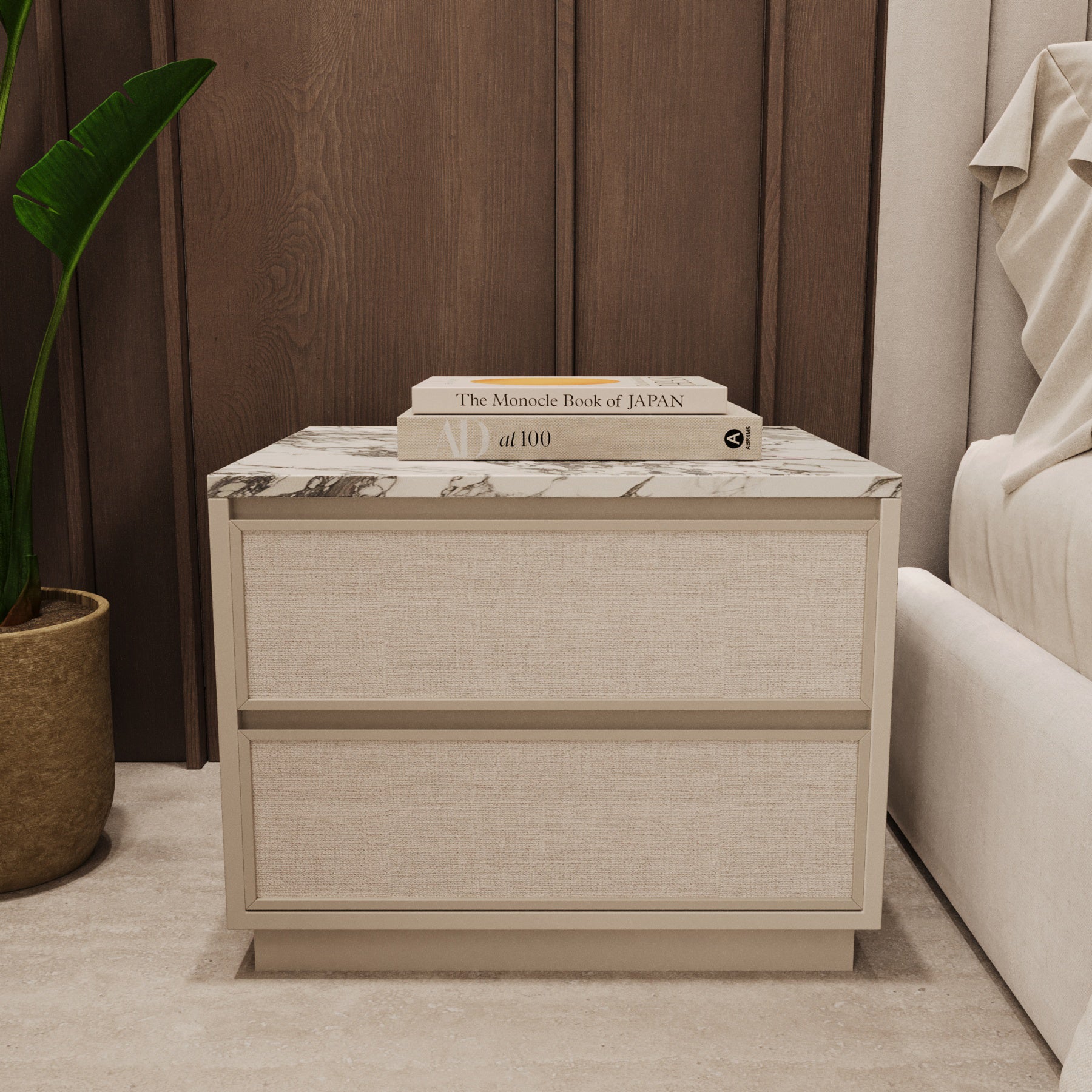 Arlo Fabric Nightstand
