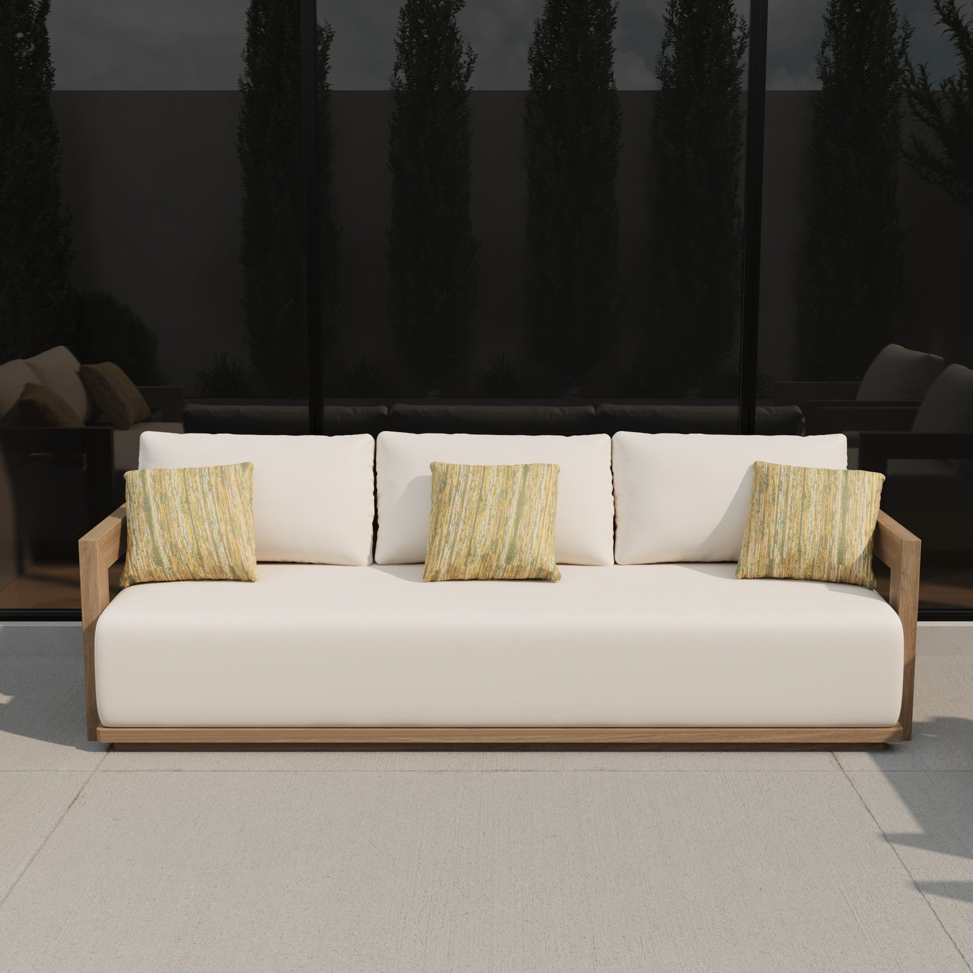 Valerio Outdoor 3-Seater