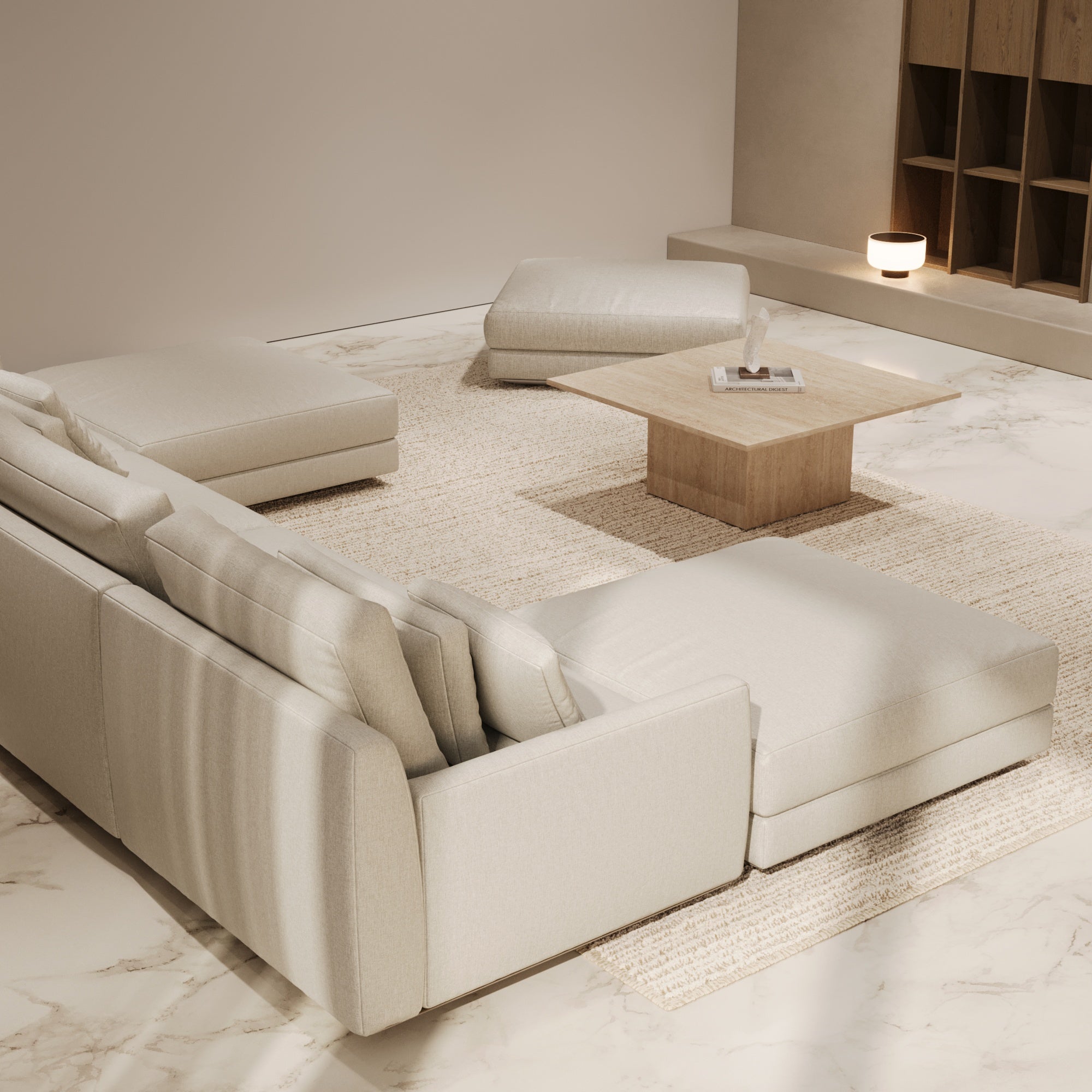 Corbin U-Shape Sofa