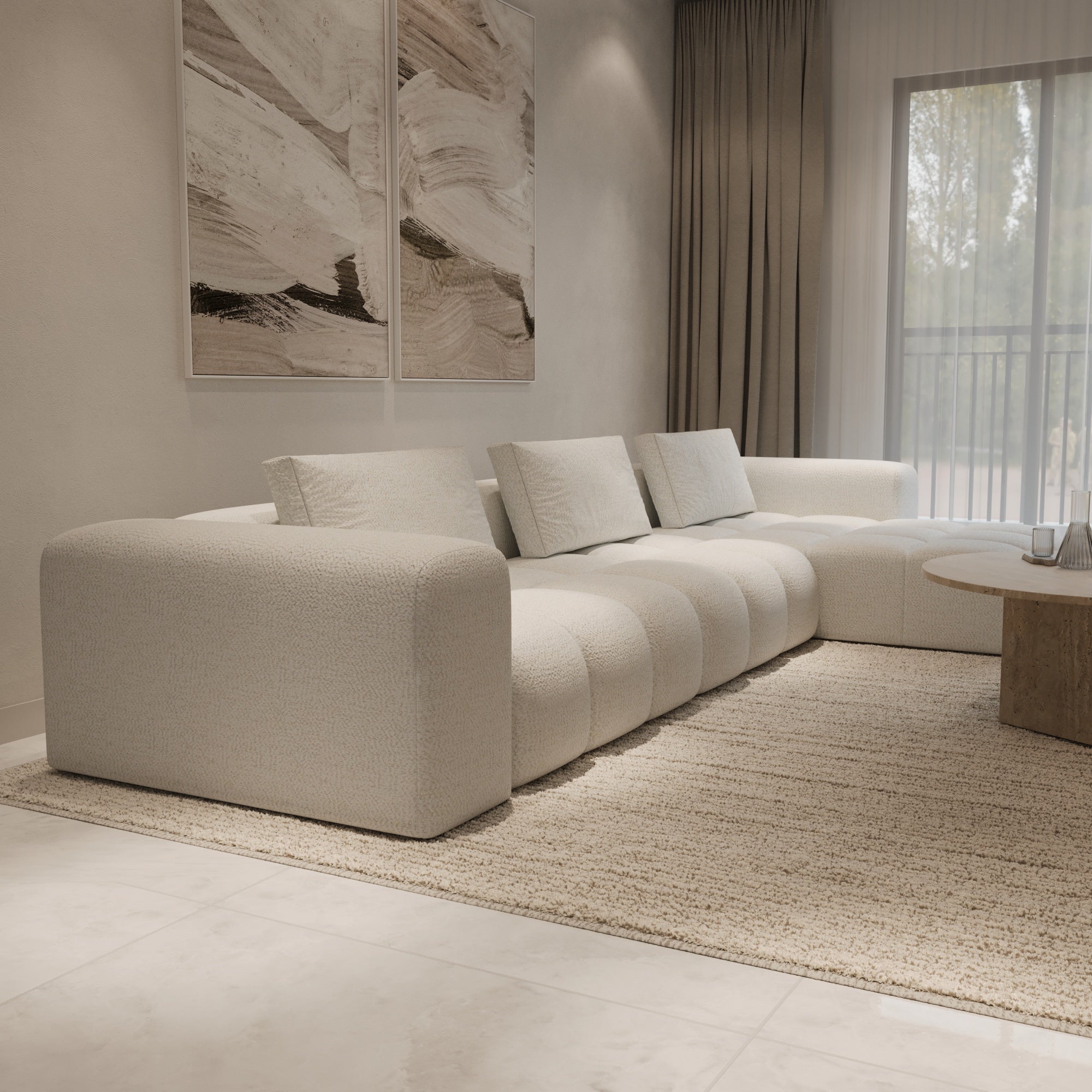 Muse L-Shape Sofa