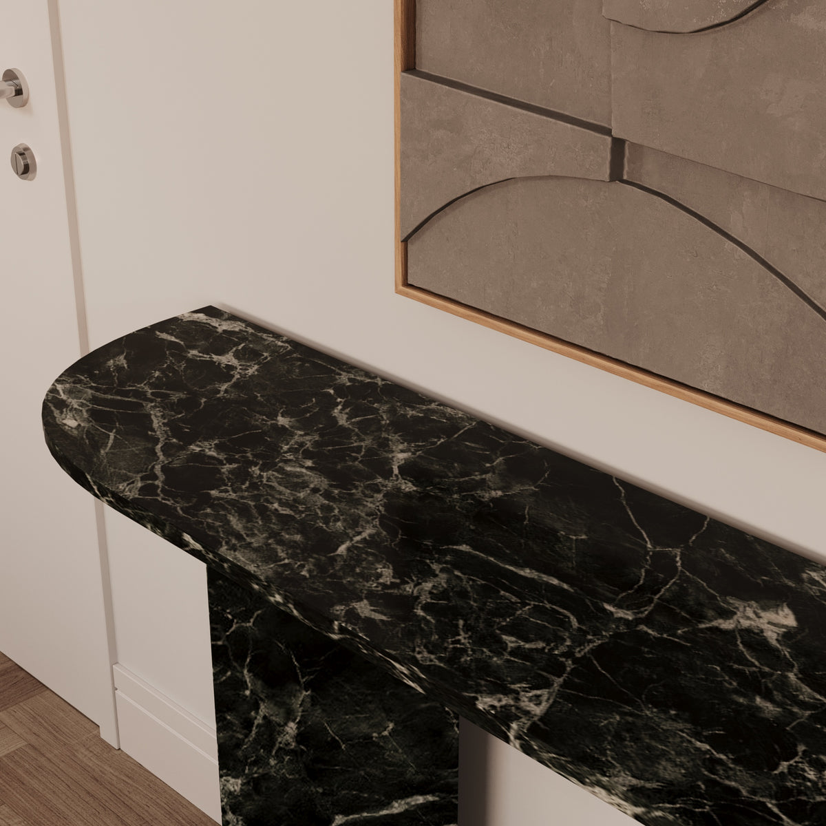 Tara Verde Marmo Console Table