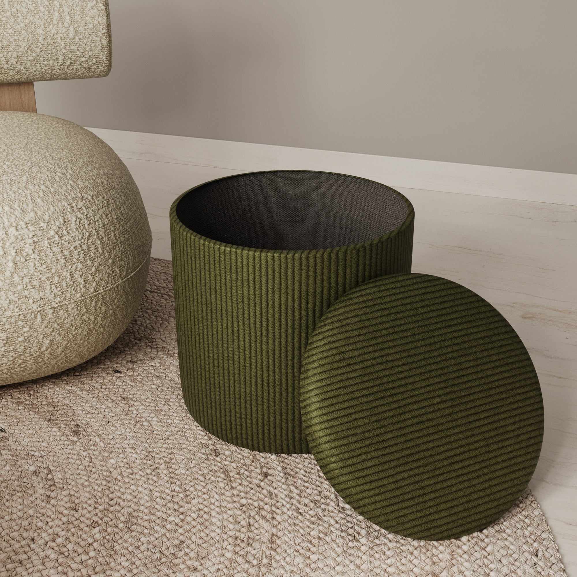 Verona Storage Pouf