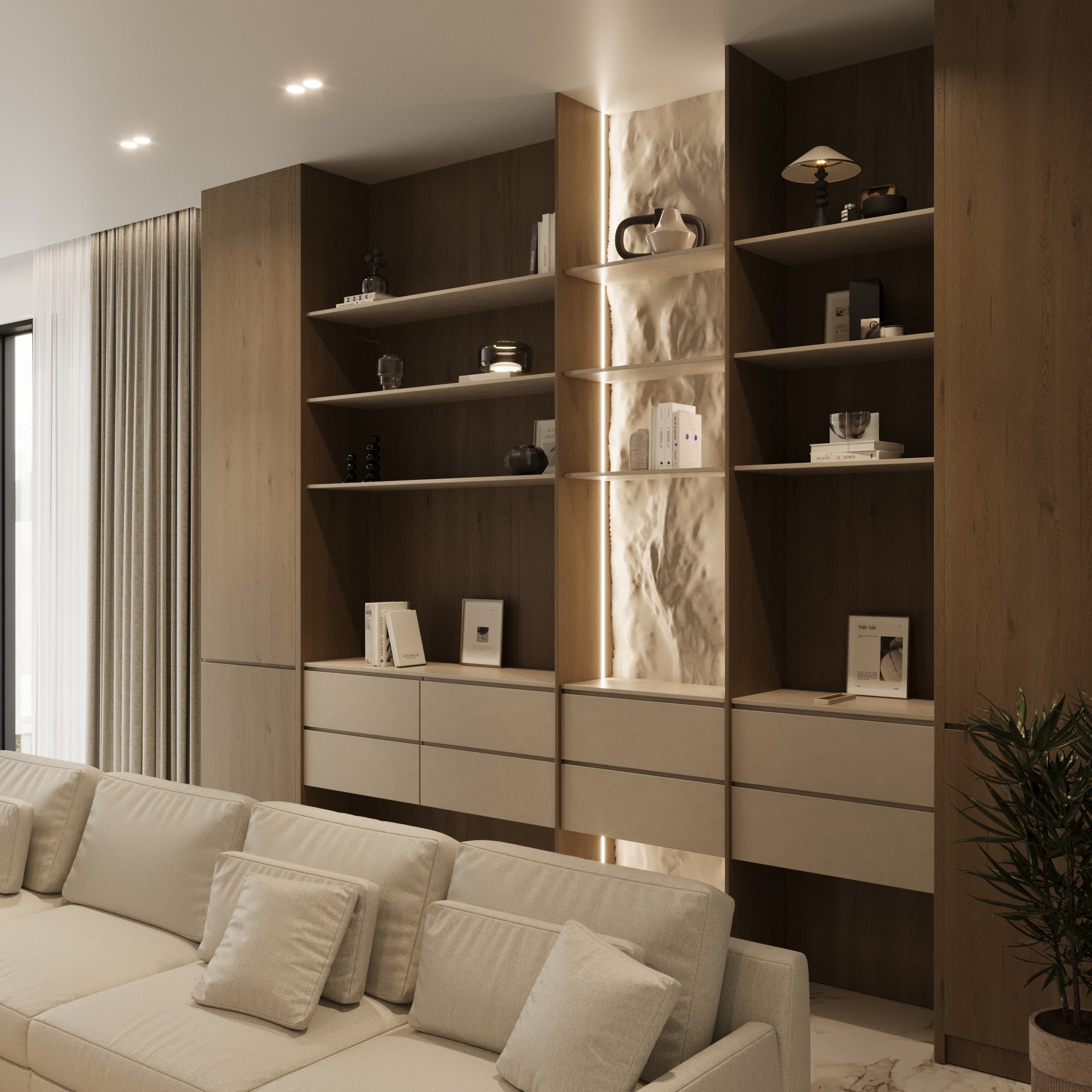 Lusso Stone Display Unit