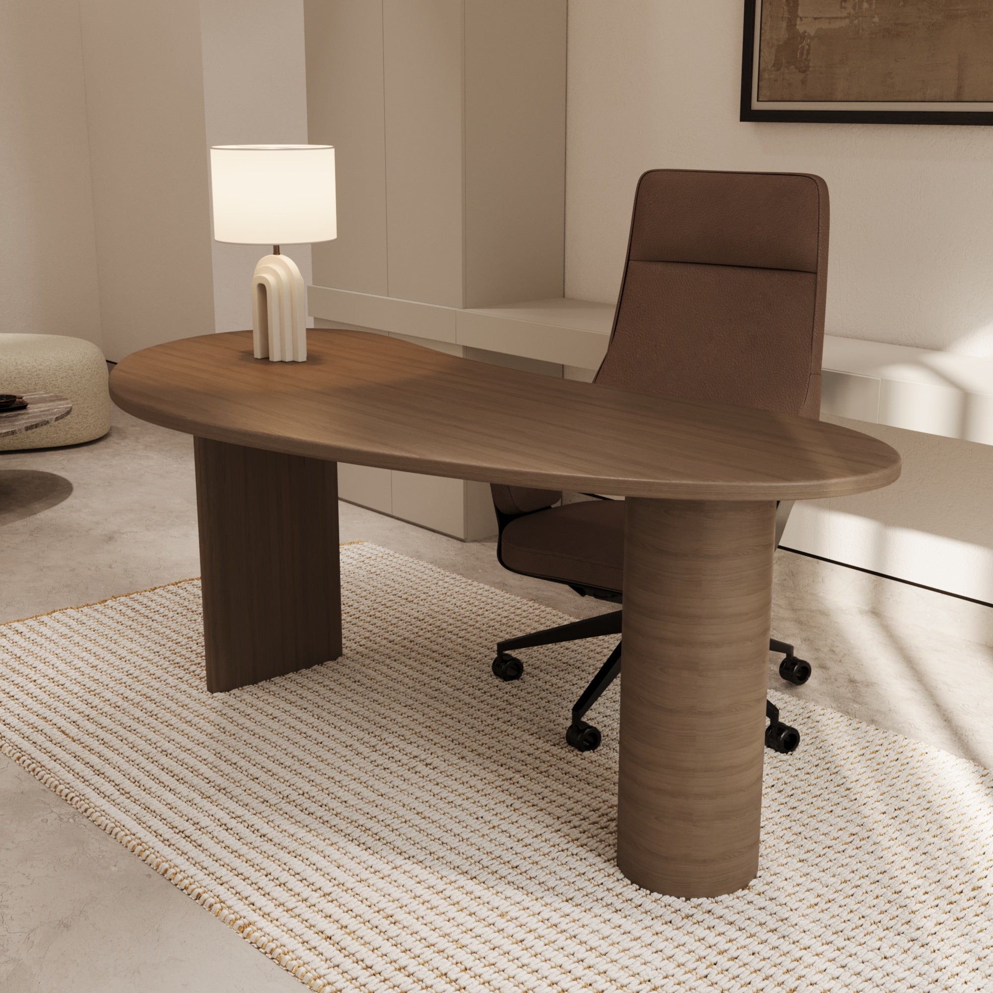 Oslo Curved Desk