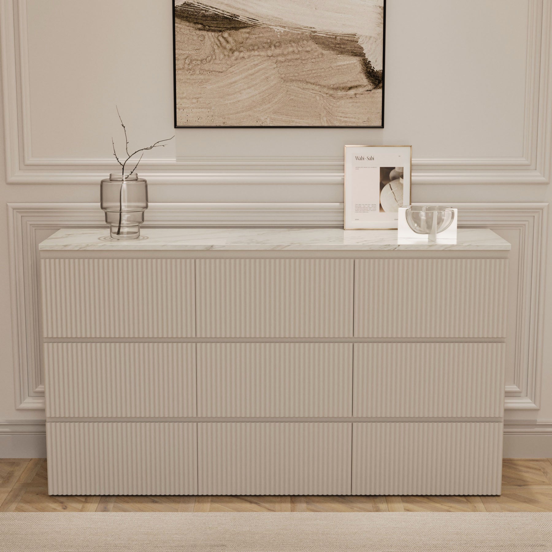 Astria Fluted Dresser