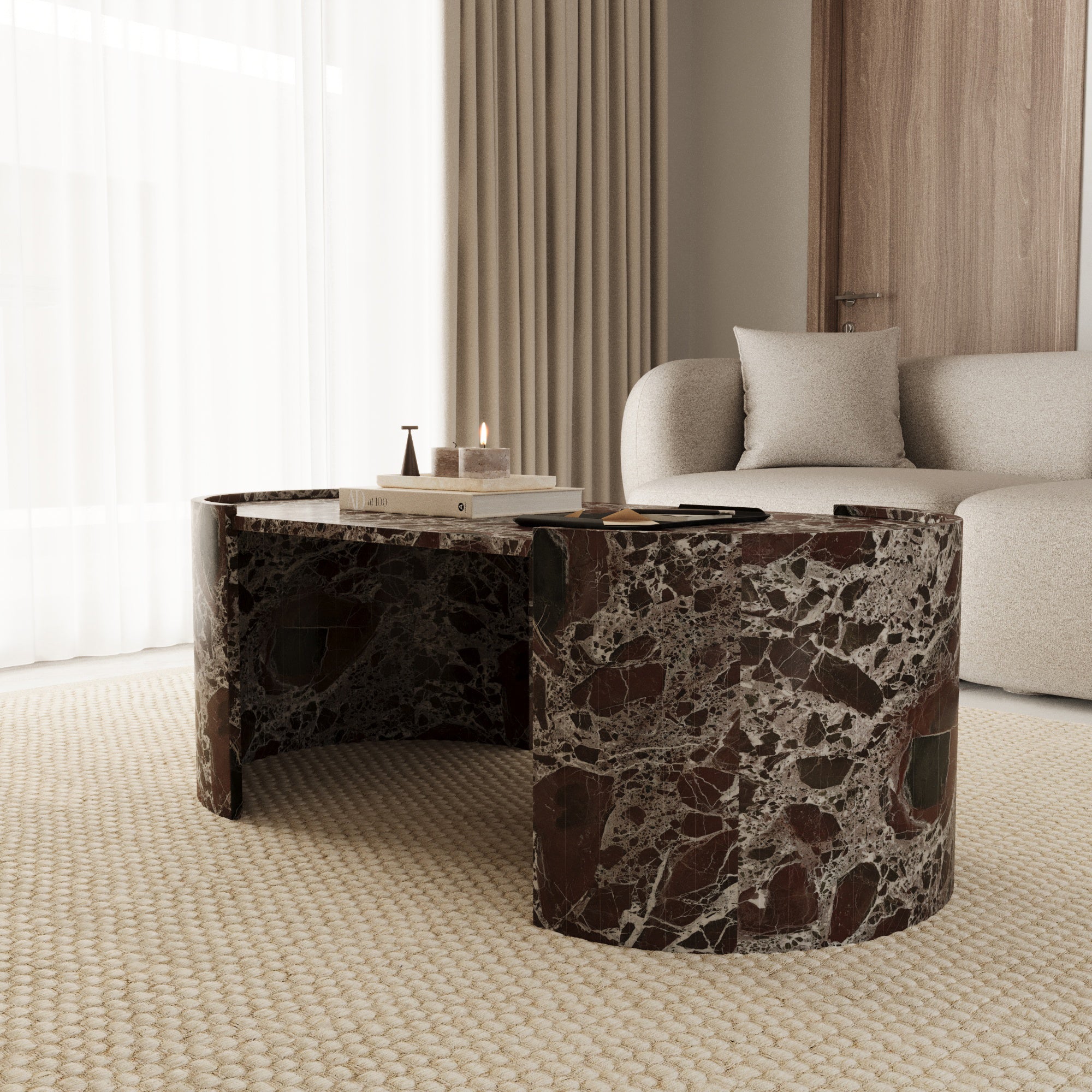 Lavia Rosso Levanto Coffee Table
