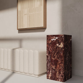 Clara Rosa Levanto Marble Plinth