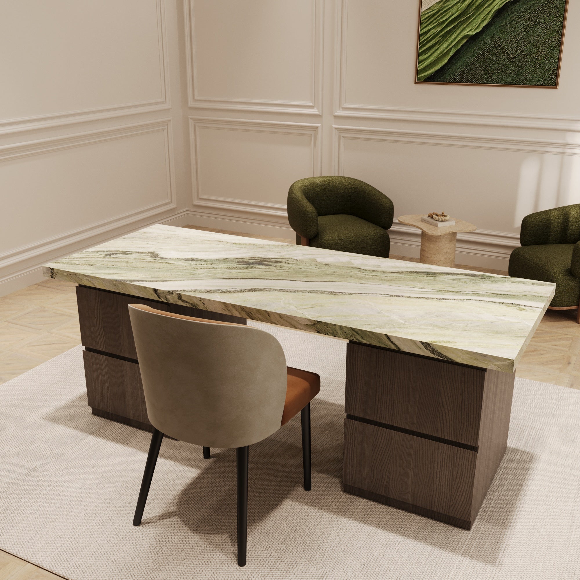 Verde Shangrila Green Desk