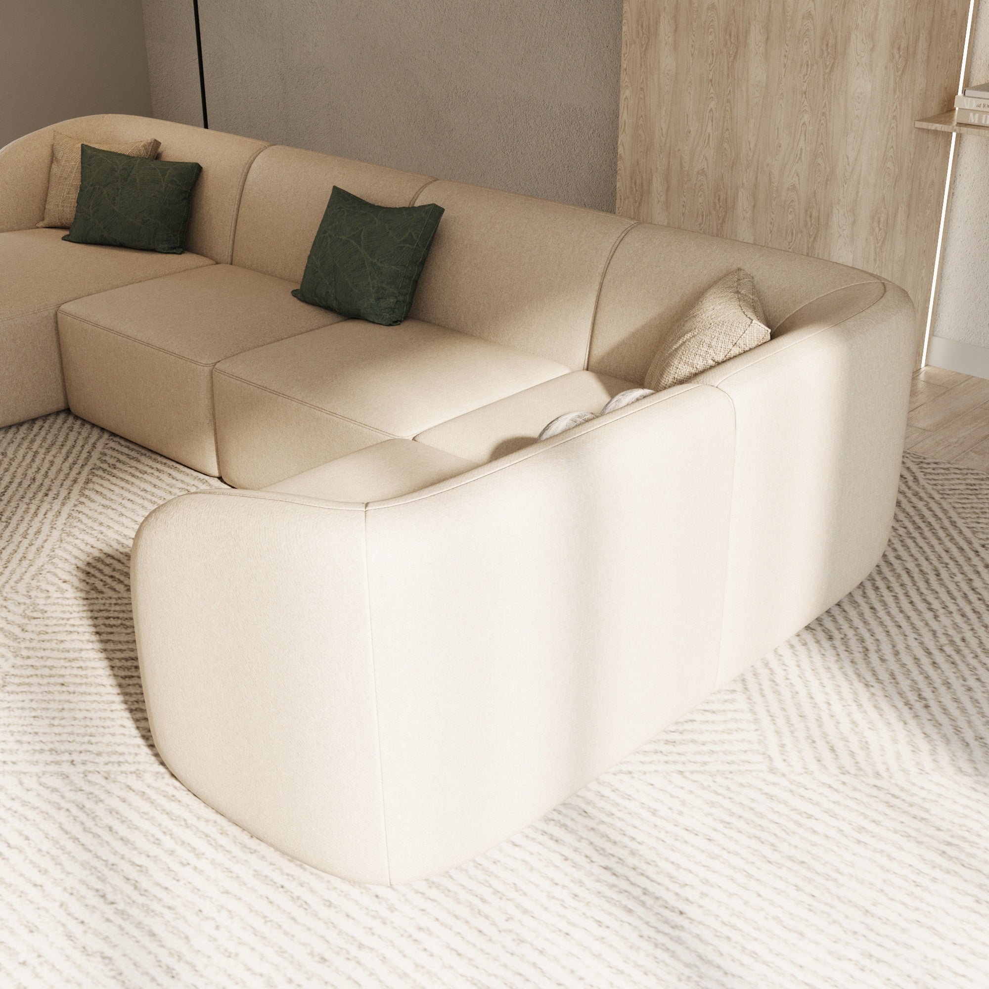 Nola Curve Modular Sofa