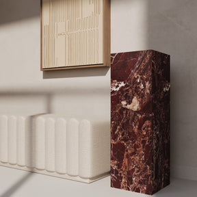 Clara Rosa Levanto Marble Plinth