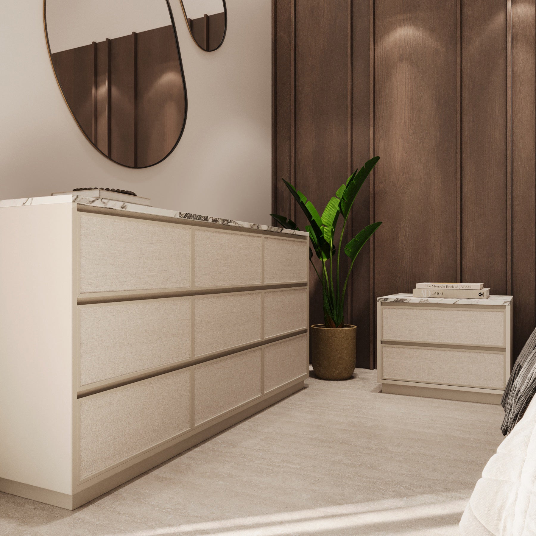 Arlo Fabric Dresser