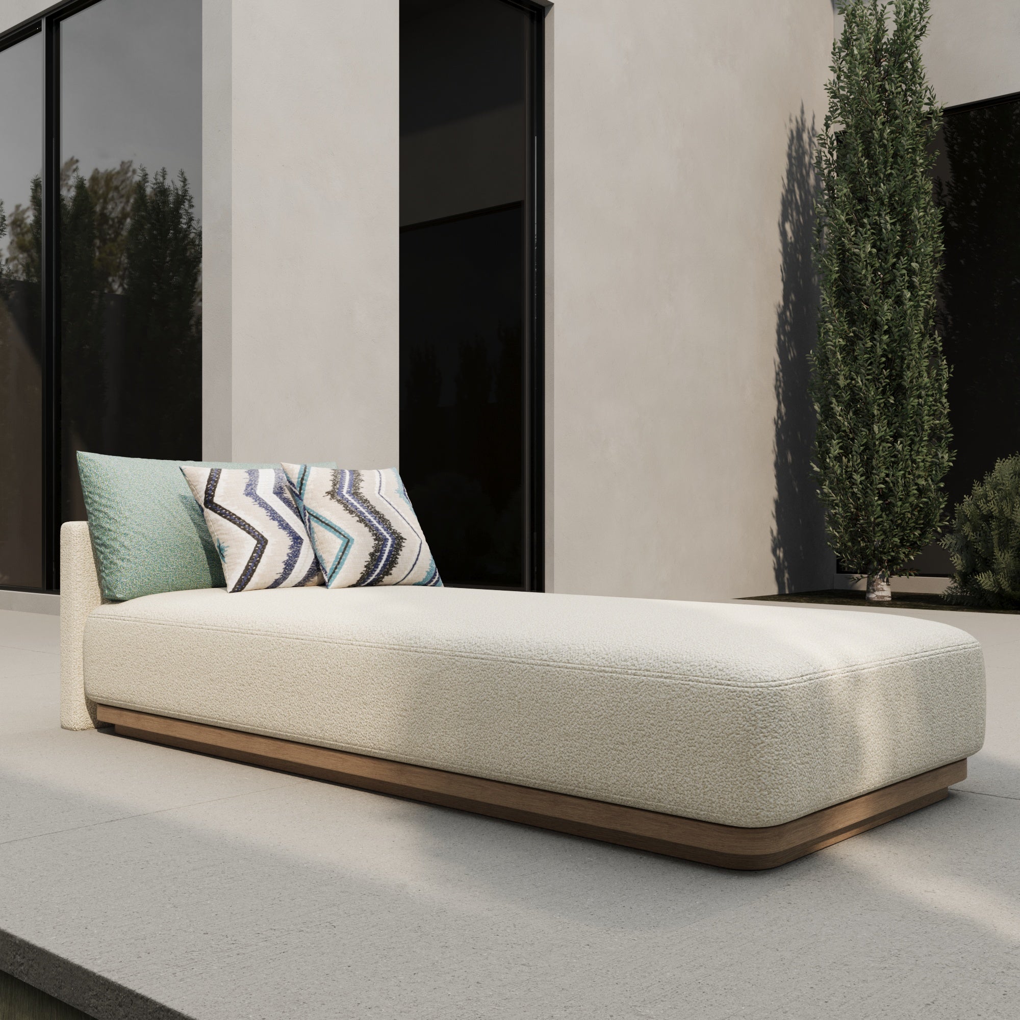 Solaro Outdoor Daybed Lounger (Set of 2)