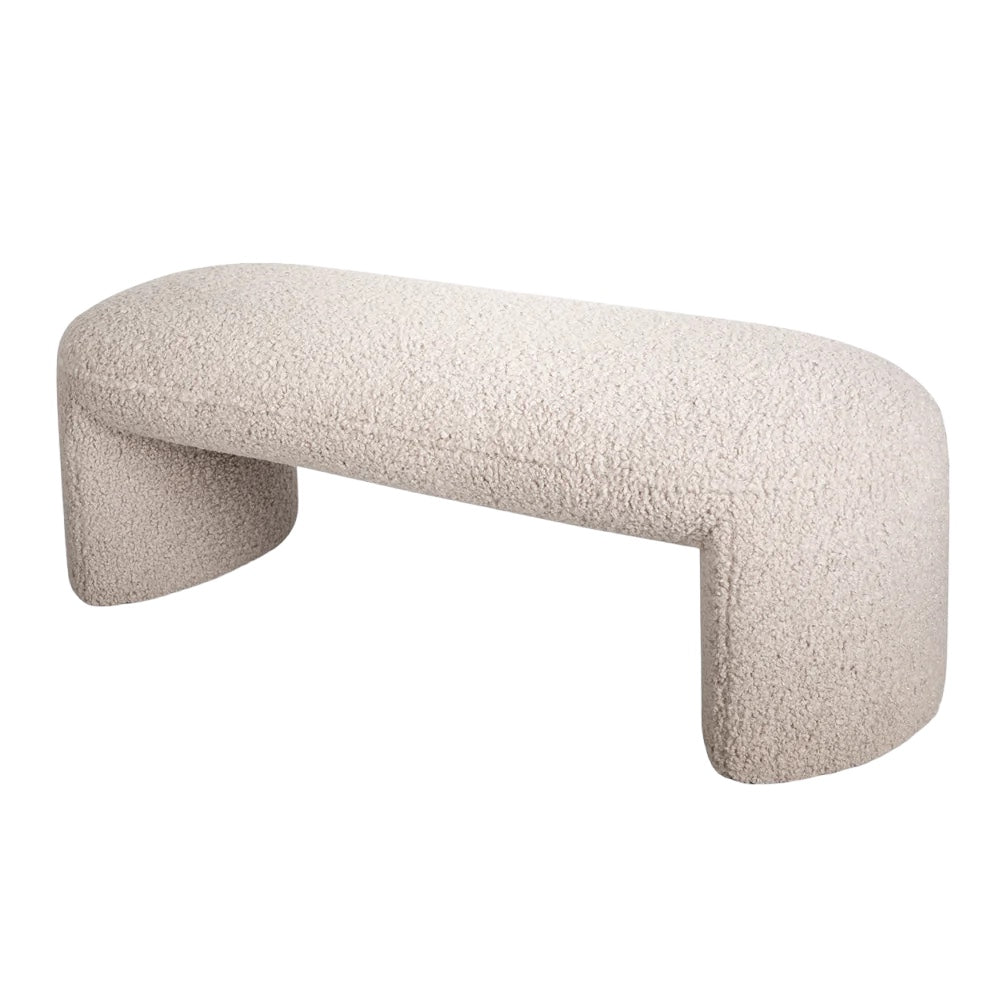 HAND CRAFTED DARIA BOUCLE BENCH