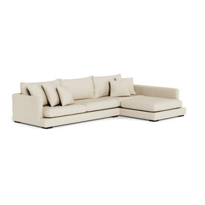 HAND CRAFTED KENZIE BEIGE CORNER SOFA