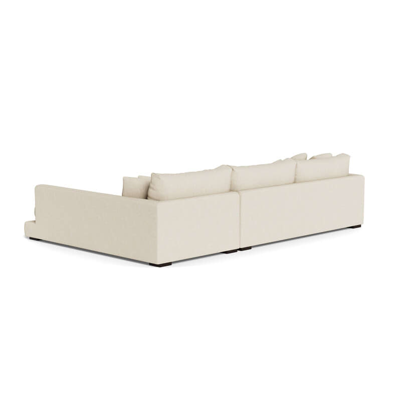 HAND CRAFTED KENZIE BEIGE CORNER SOFA