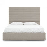 FELIX BED WITH FABRIC HEADBOARD