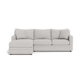 HAND CRAFTED TROPEZ GREY L SHAPE MODULAR SOFA