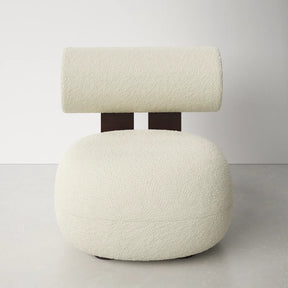 HAND CRAFTED DOHA BOUCLE HIPPO CHAIR