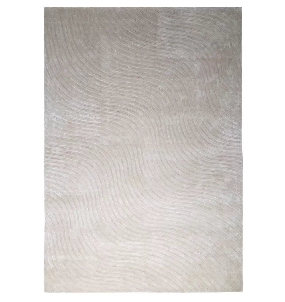 Layla Hand Made Luxury Off-White Rug