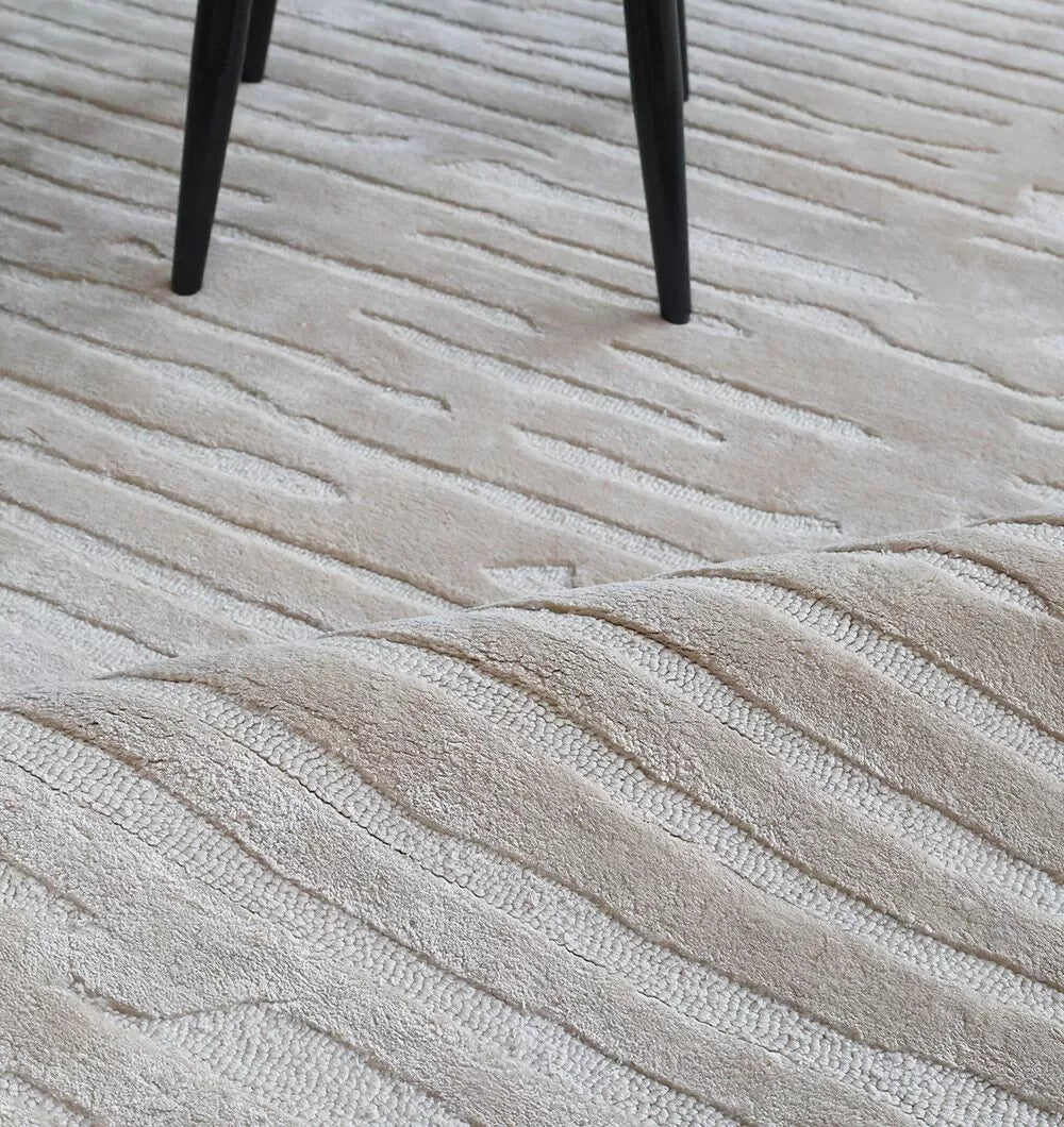 Madeline Hand Made Luxury Off-White Rug