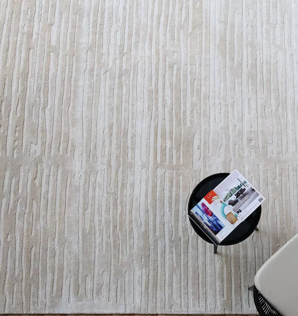 Madeline Hand Made Luxury Off-White Rug