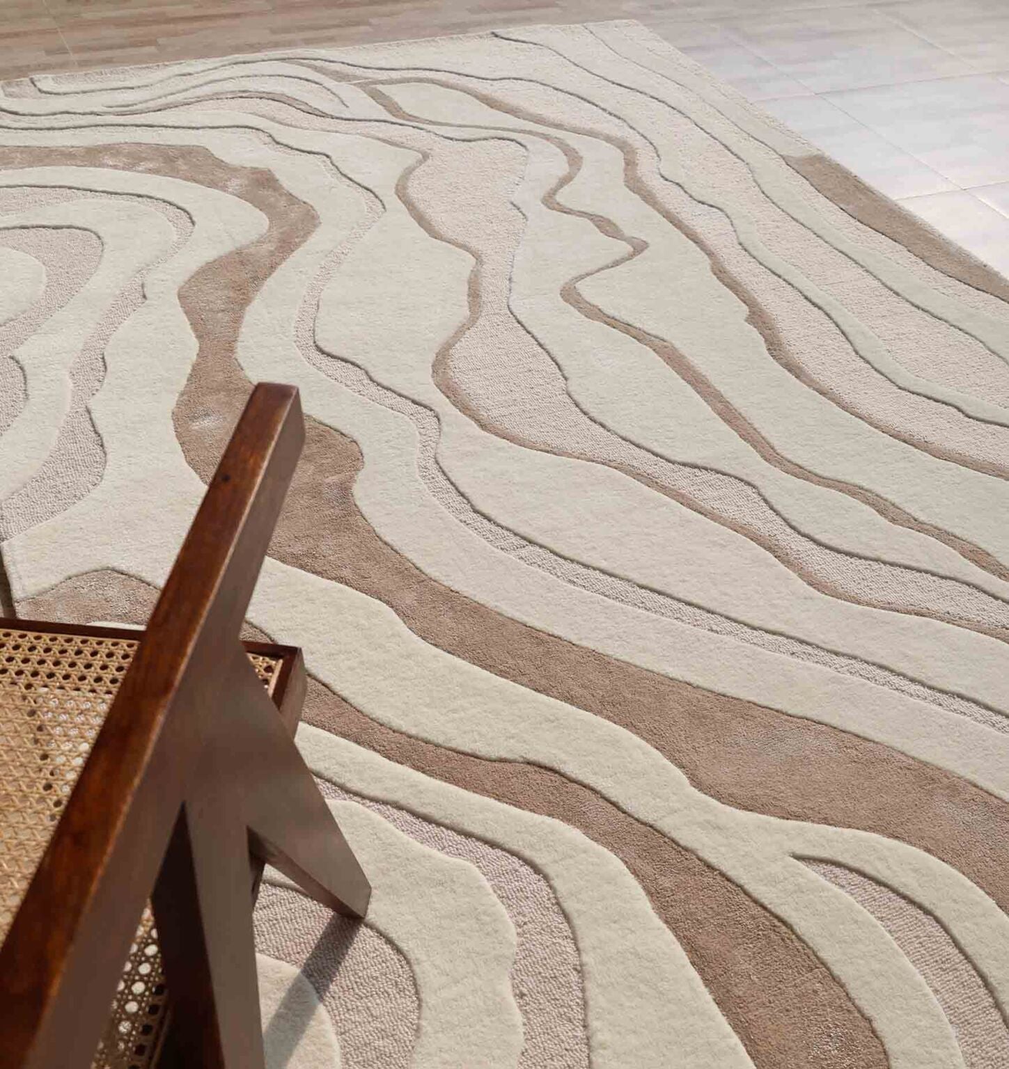 HAND MADE SAVANAH MULTI COLOUR RUG