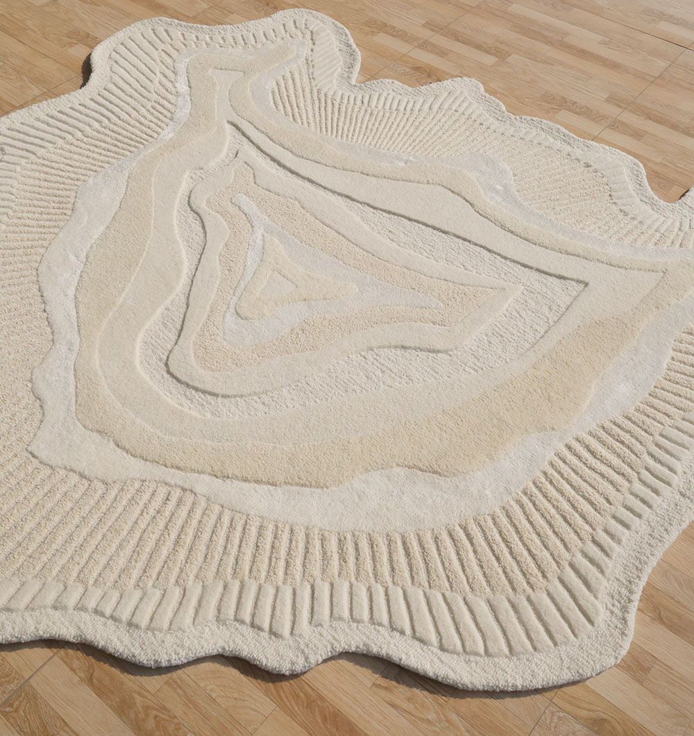 Hand made Capri Irregular Rug 200X200CM
