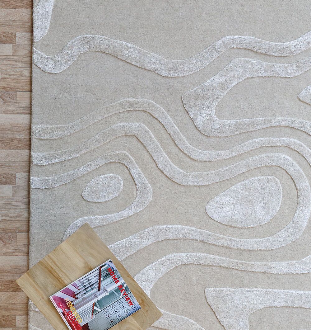 PREMIUM HAND MADE TEXTURED THEO RECTANGLE RUG
