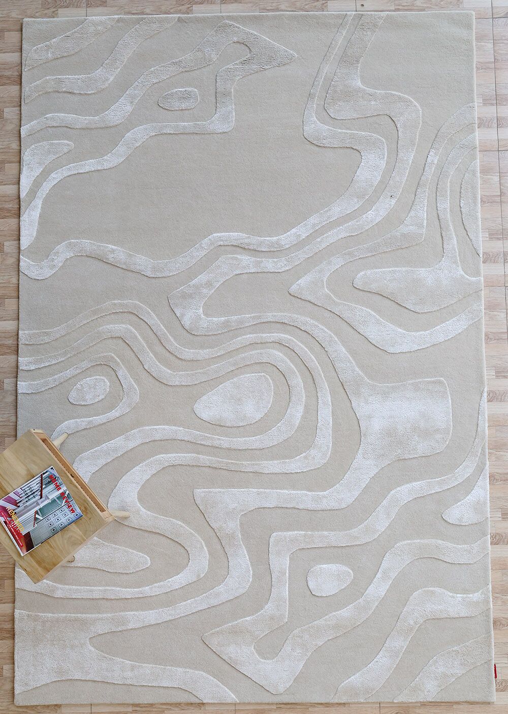 PREMIUM HAND MADE TEXTURED THEO RECTANGLE RUG