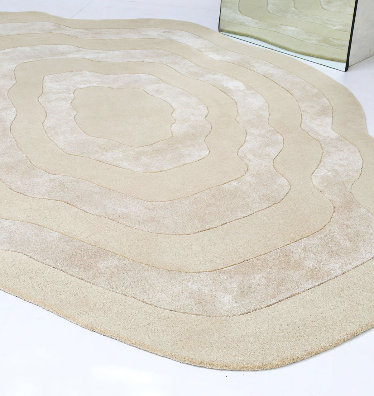 HAND MADE FARRAH IRREGULAR RUG 200X300CM