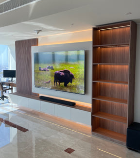 Mira Bespoke TV Media Wall