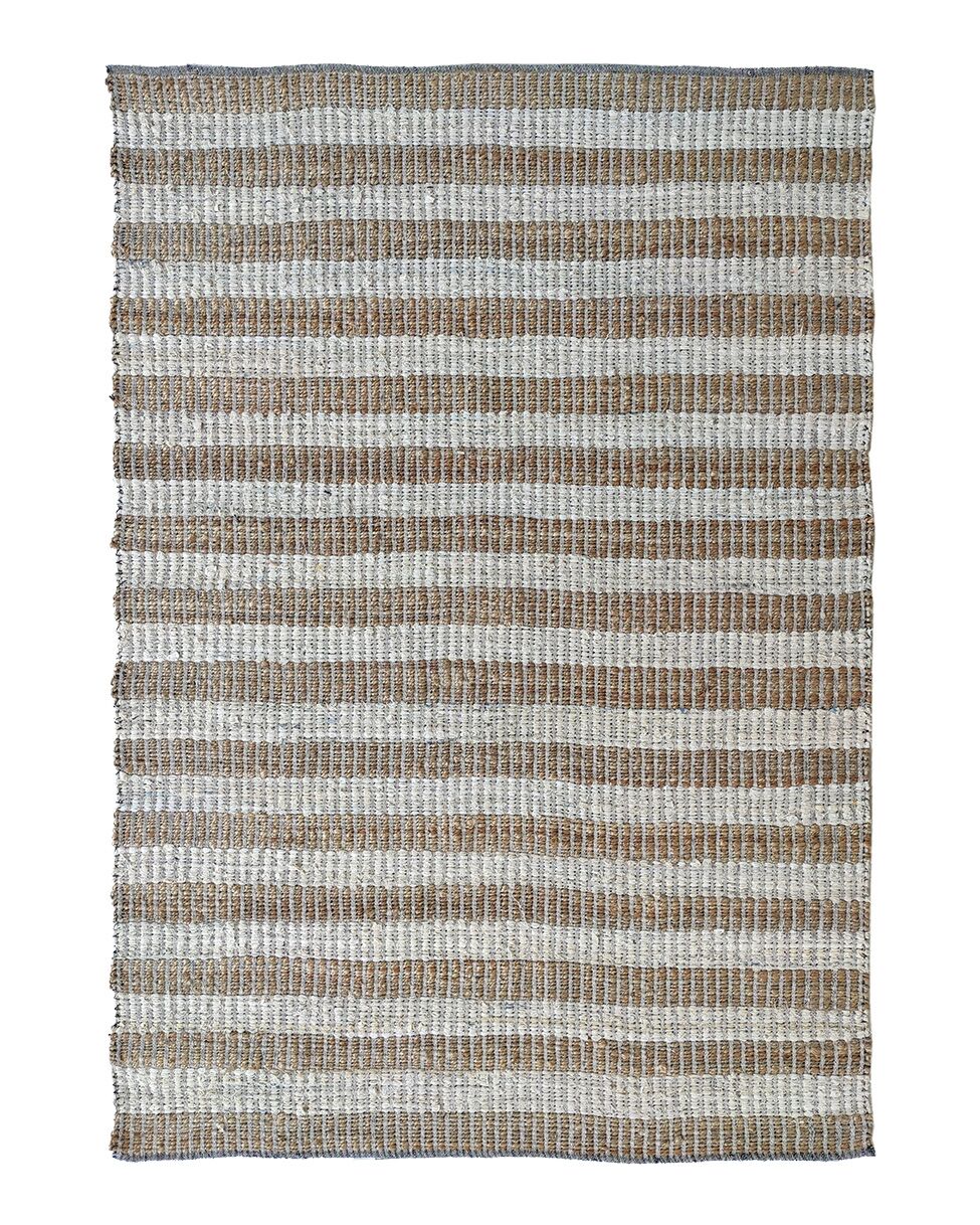 Hand Made Natural Pastel Woven Rug (5 Sizes)