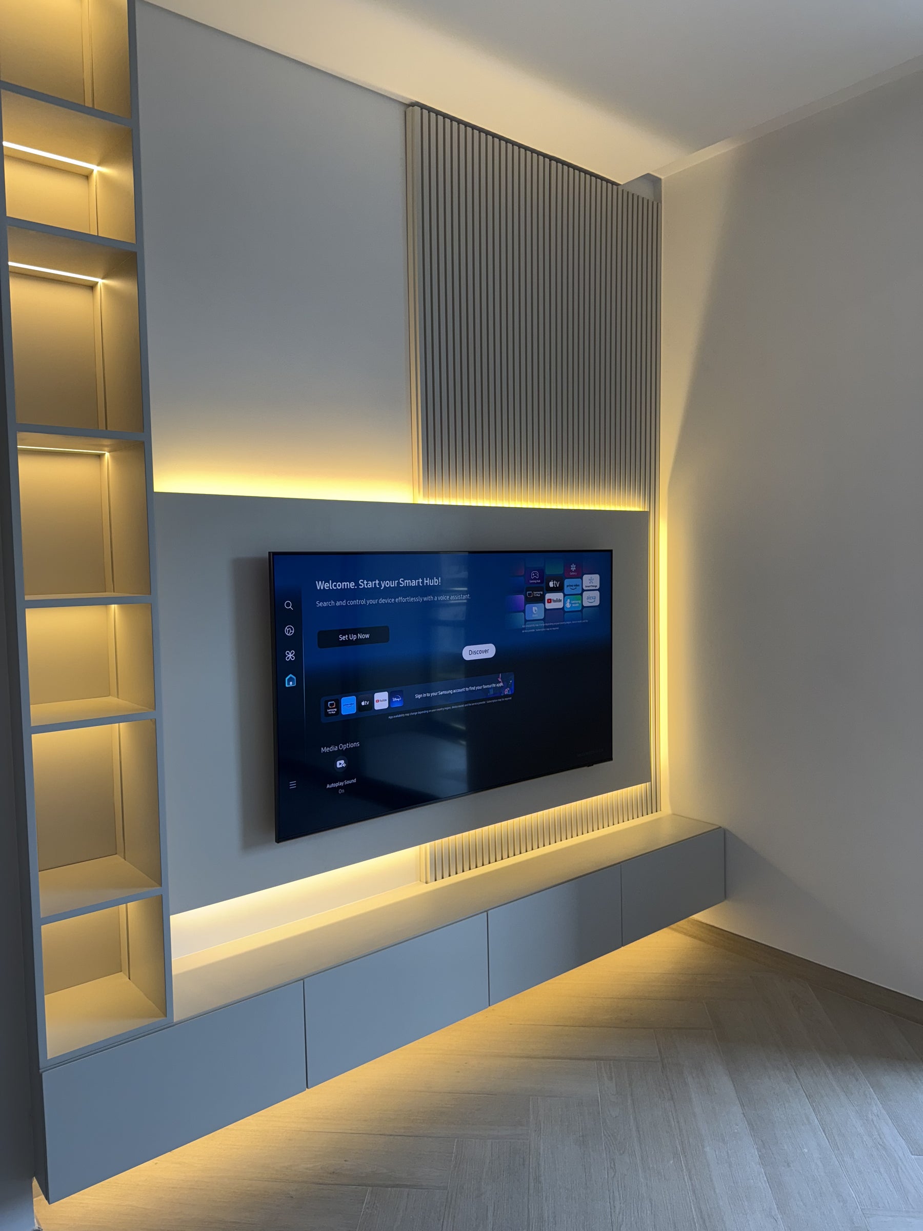 Caleb Bespoke TV Media Wall