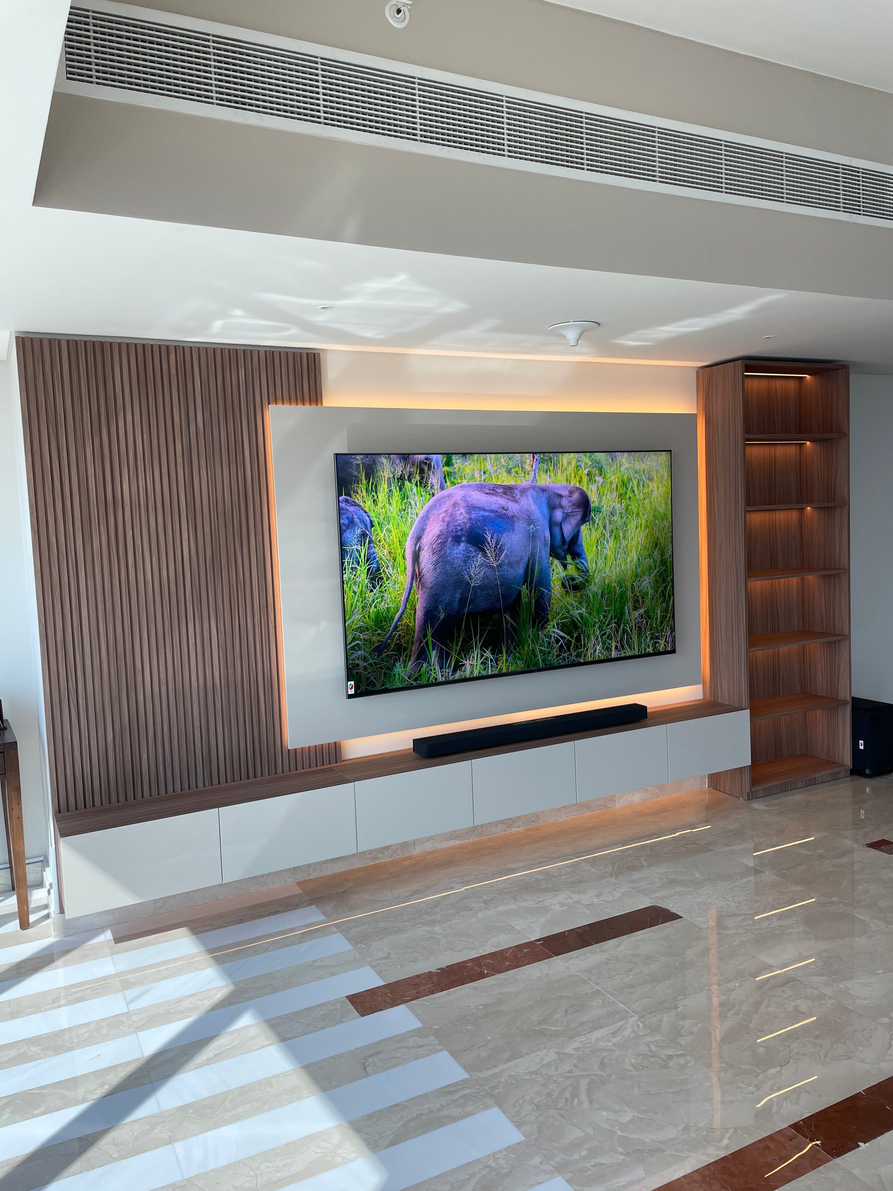 Mira Bespoke TV Media Wall