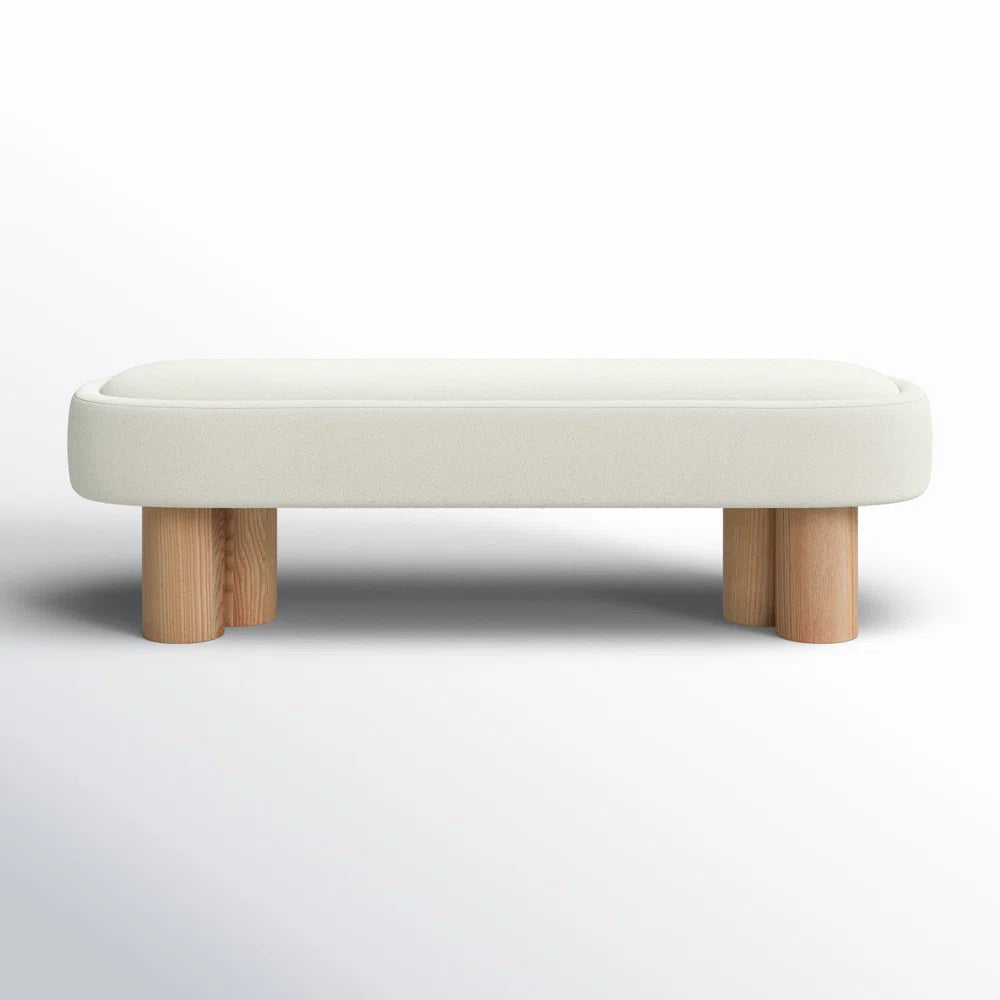 HAND CRAFTED MADDIE TEDDY BOUCLE BENCH