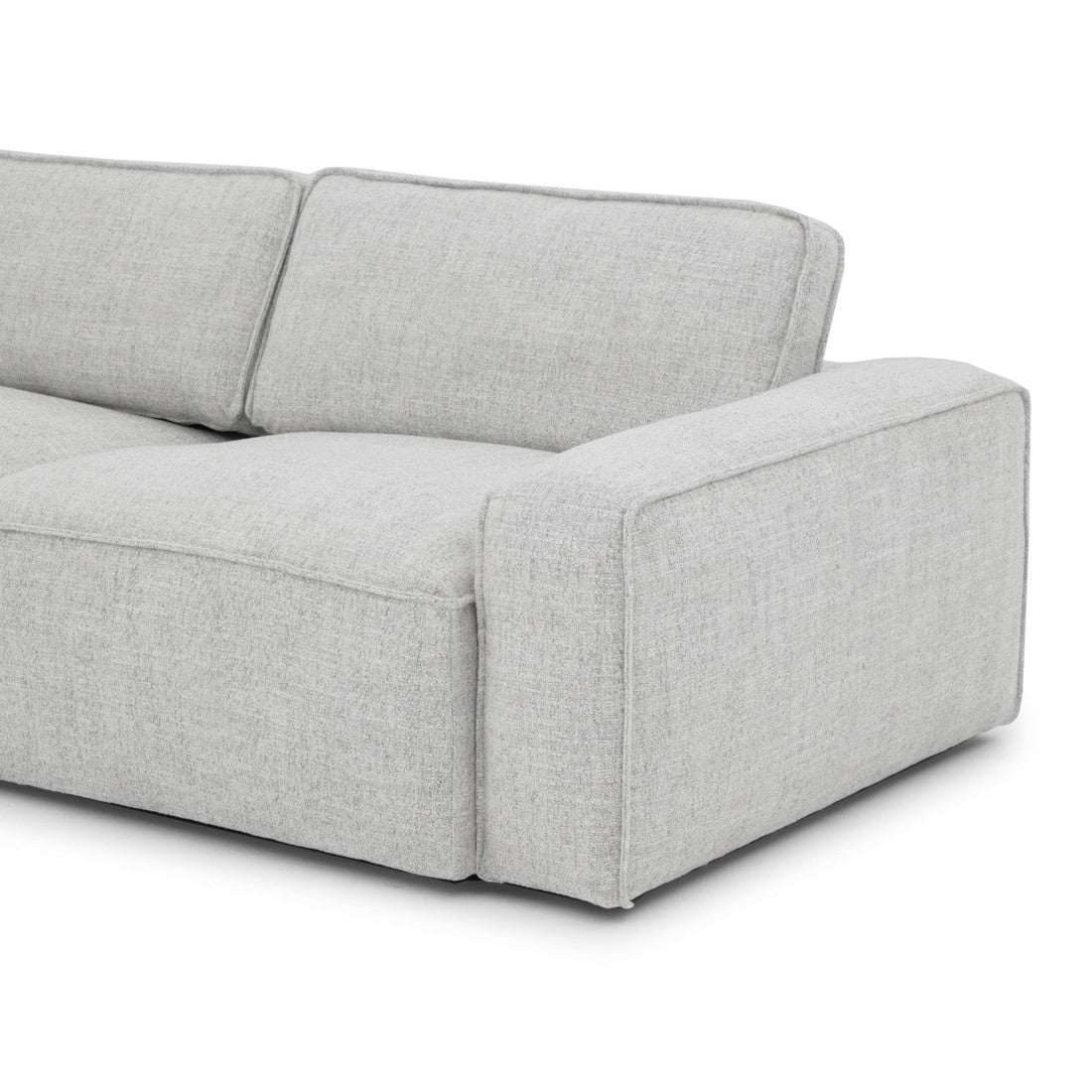 HAND CRAFTED ELISE GREY MODULAR SOFA