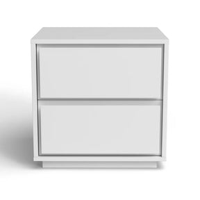 HAND CRAFTED ROSCO WHITE NIGHT STAND