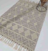 Hand Made Patterned Woven Rug For Indoor (5 Sizes)