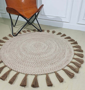 Hand Made Braided Rug For Home Decoration (4 Sizes)