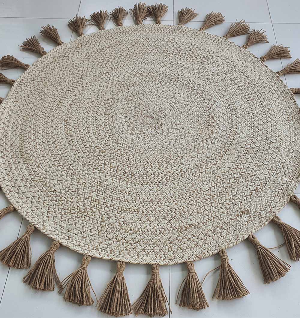 Hand Made Braided Rug For Home Decoration (4 Sizes)