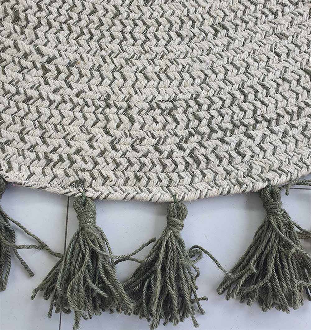 Hand Made Braided Rug For Home Decor (4 Sizes)