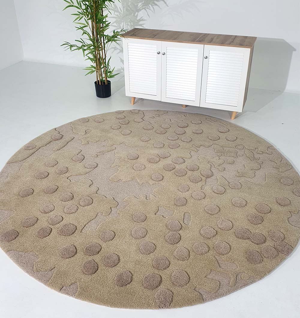 Premium Round Hand Tufted Rug (200cm)