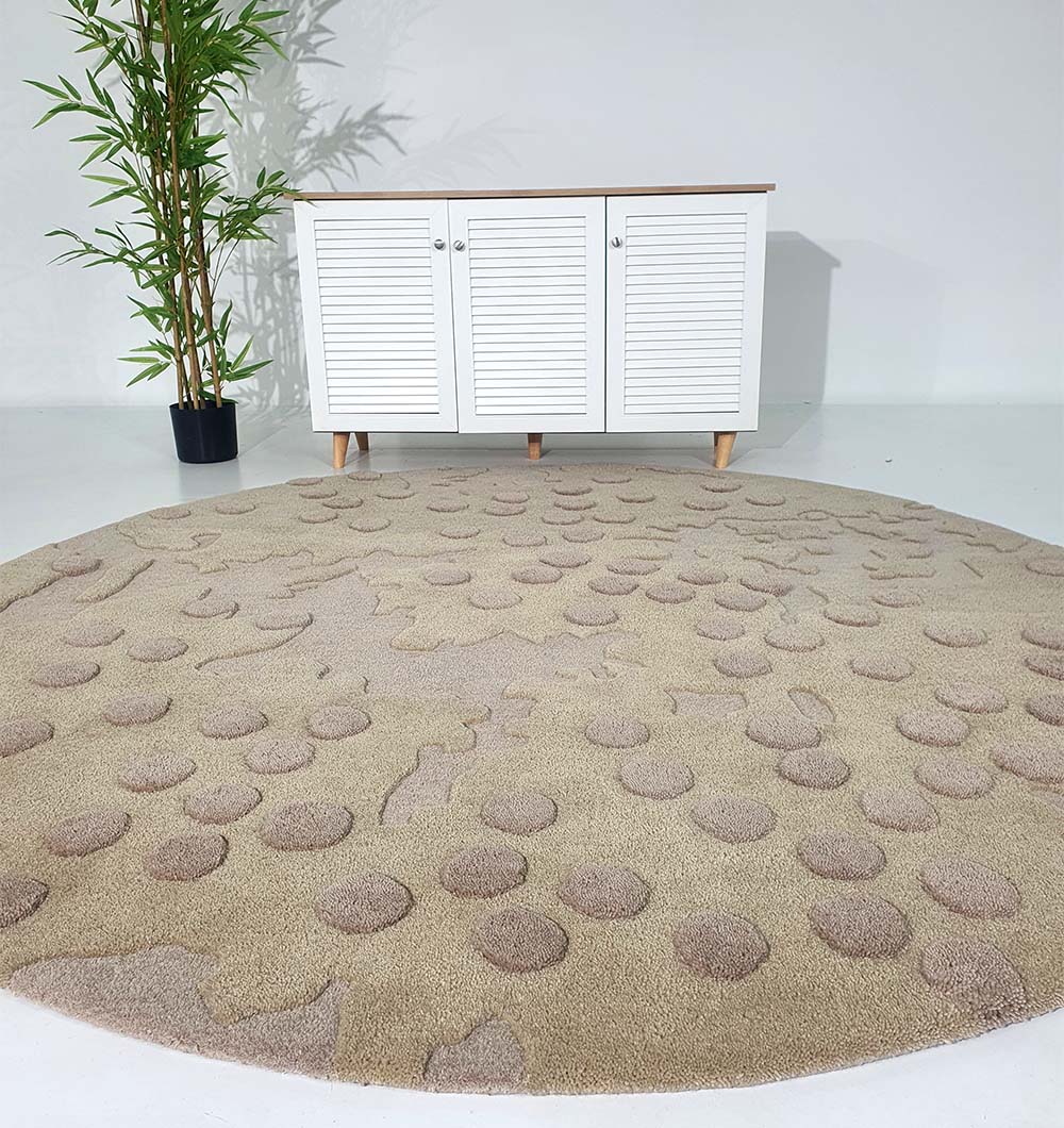 Premium Round Hand Tufted Rug (200cm)