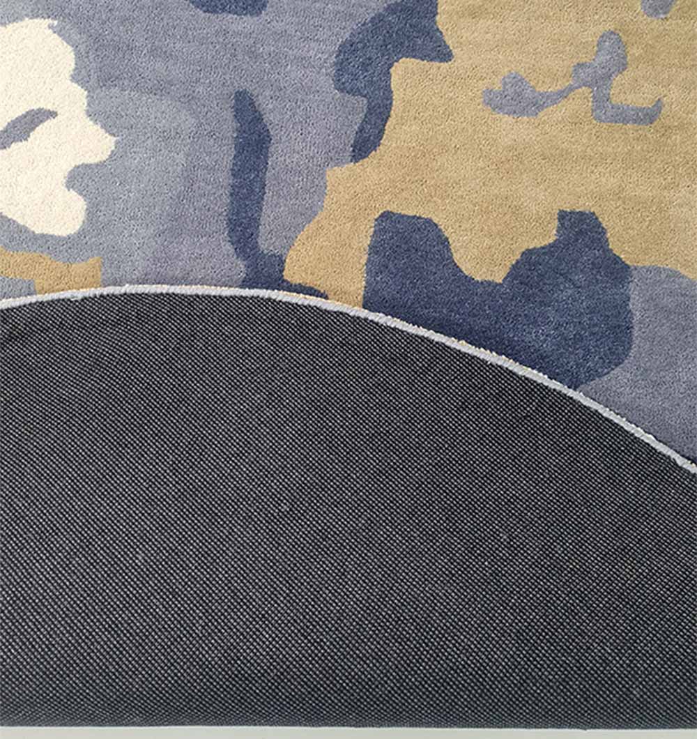 Premium Round Handmade Multi Colour Carpet (200cm)