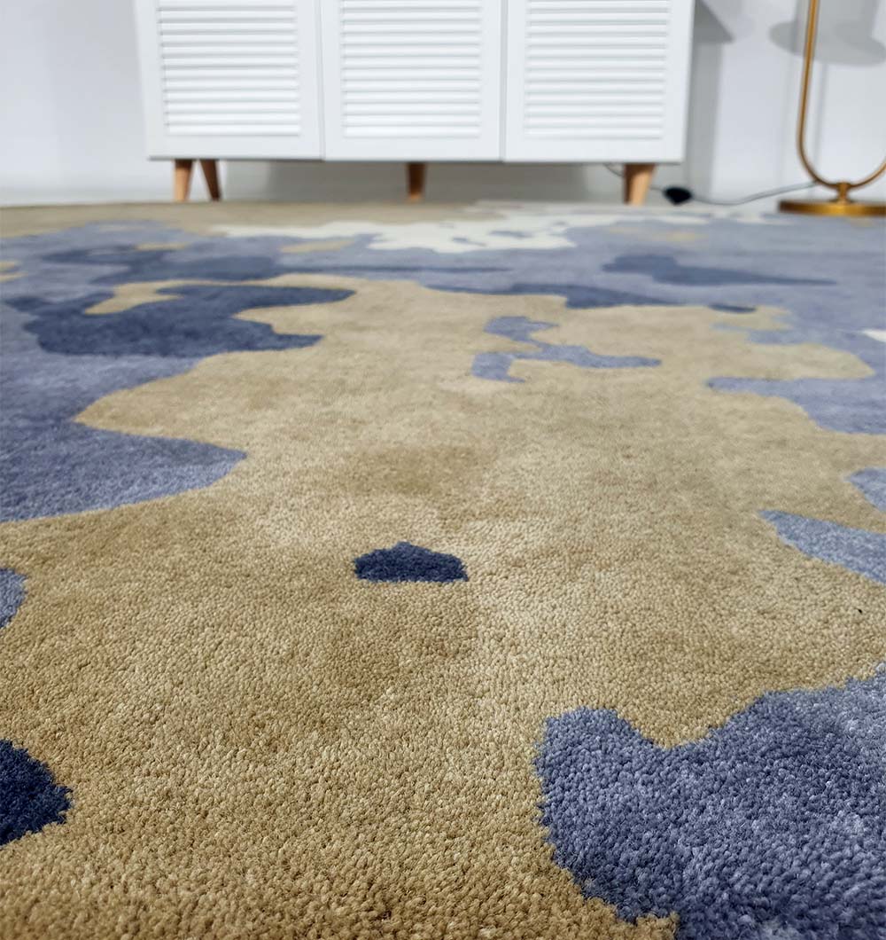 Premium Round Handmade Multi Colour Carpet (200cm)